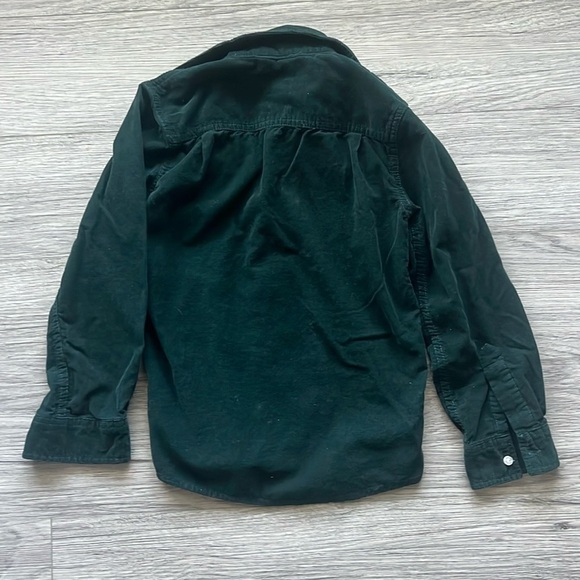 Route 66 Green Flannel Button Up Long Sleeve Size M 8 - Picture 5 of 5